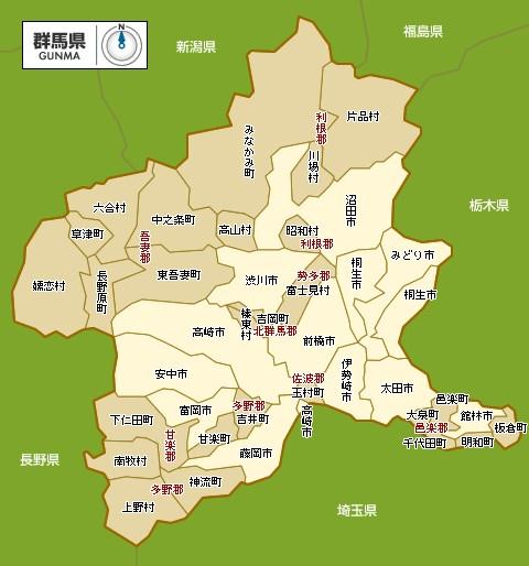  p> b>群马县(gunma prefecture) /b>位于 a href="#" data-lemmaid="