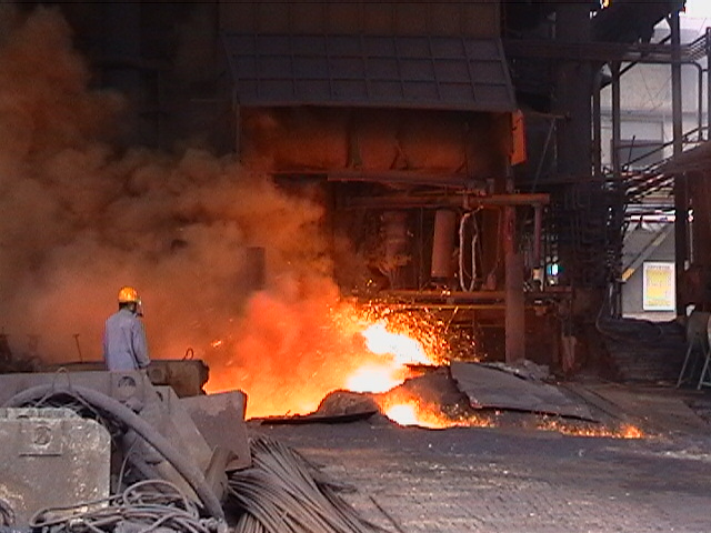 高炉出铁场