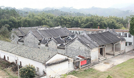 功武村古村落（廖氏宗祠全景）