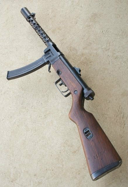 m49/57式7.62mm冲锋枪