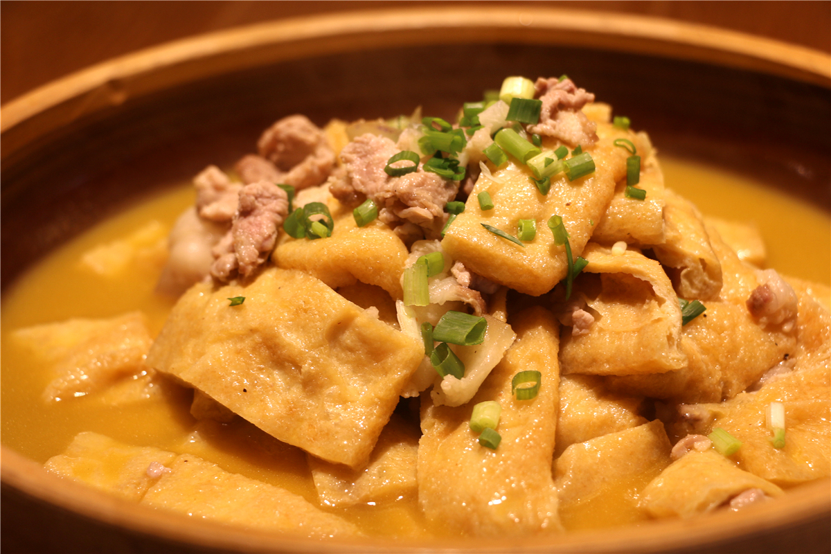 豆腐猪肉
