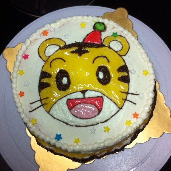 巧虎彩绘蛋糕卷