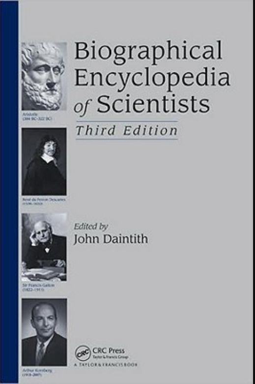 Biographical Encyclopedia of Scientists_百度百科