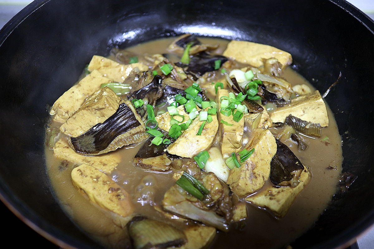老板鱼炖豆腐