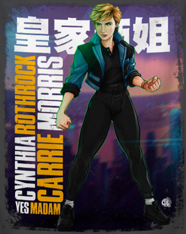  p>罗芙洛,美国功夫片演员,1957年出生,13岁开始习武,在中国与韩国的