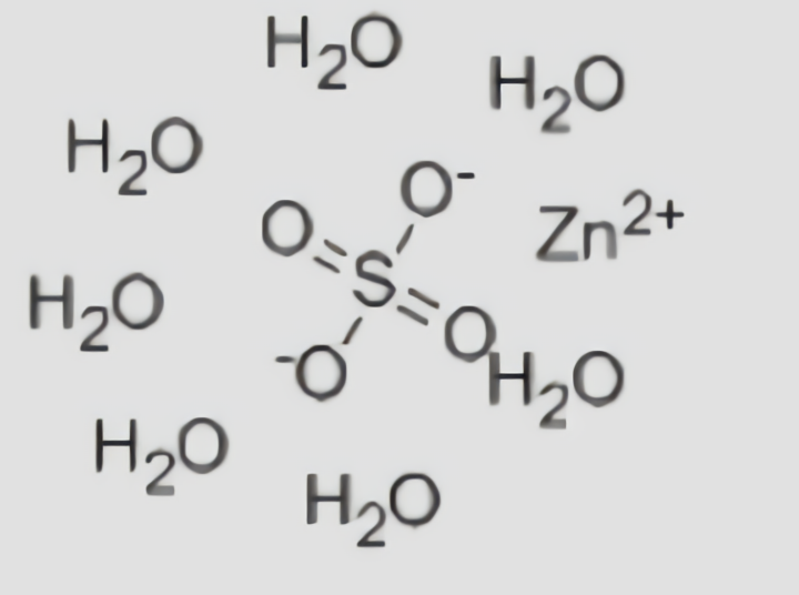 硫酸锌(zinc sulfate heptahydrate)是一种无机化合物,分子式为znso 