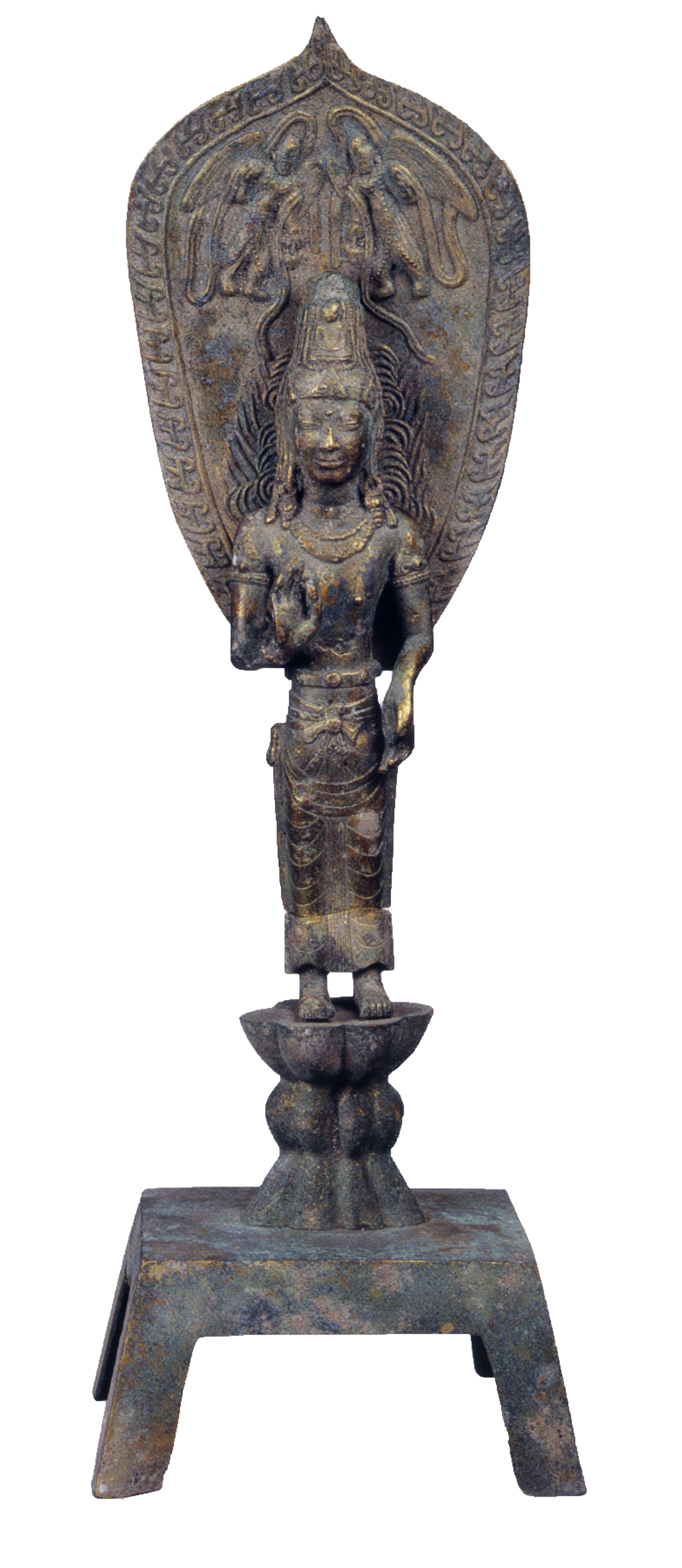  p data-id="gn7k2urvyj">宋铜鎏金菩萨像,宋代文物,现收藏于杭州博物