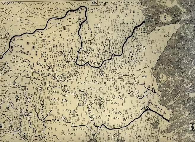 地图上的中国：古人制图不输今人，带你看看中国古地图的制作史_百科TA说