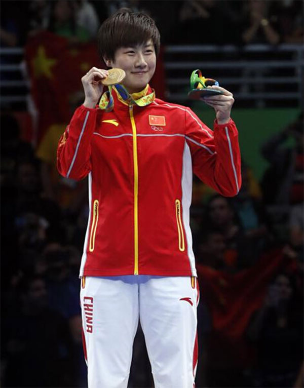  p>丁宁,1990年6月20日出生于黑龙江省大庆市,中国女子乒乓球队队员