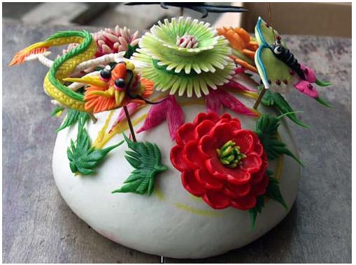 花(定襄面塑),流传于 a target="_blank" href="/item/山西省/365266"