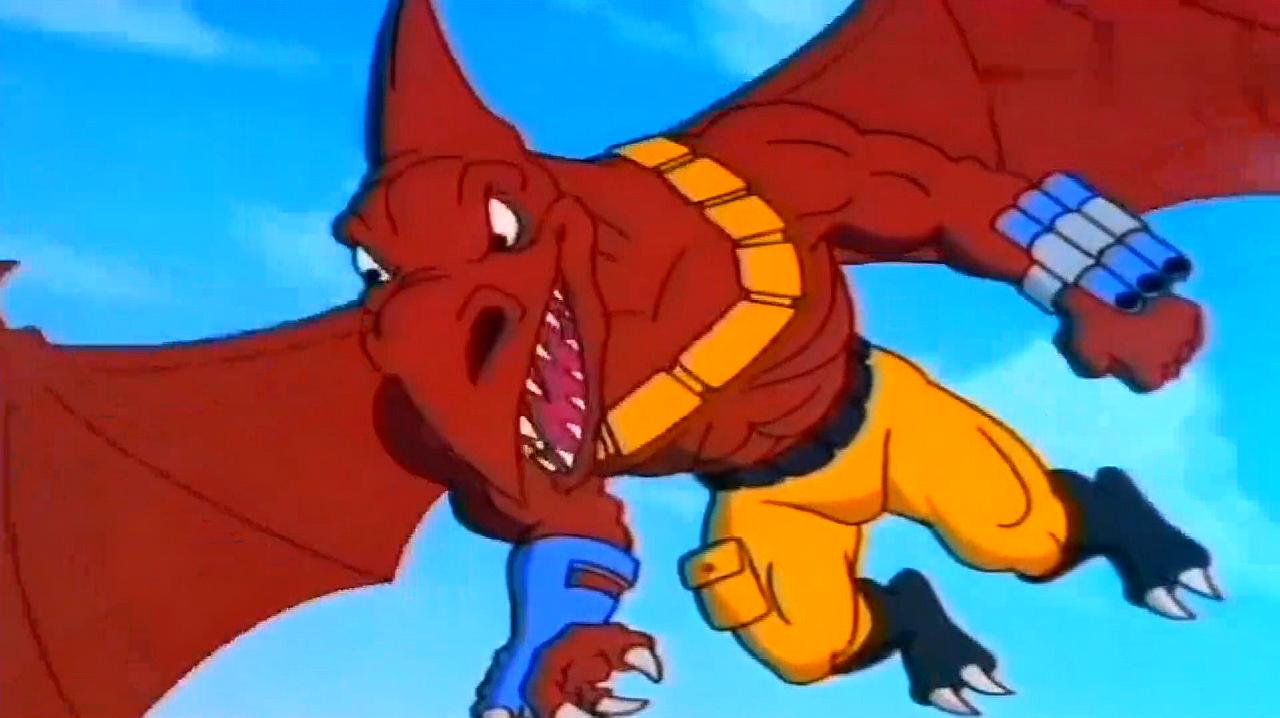 飞天龙是美国动画《星际恐龙》中的角色