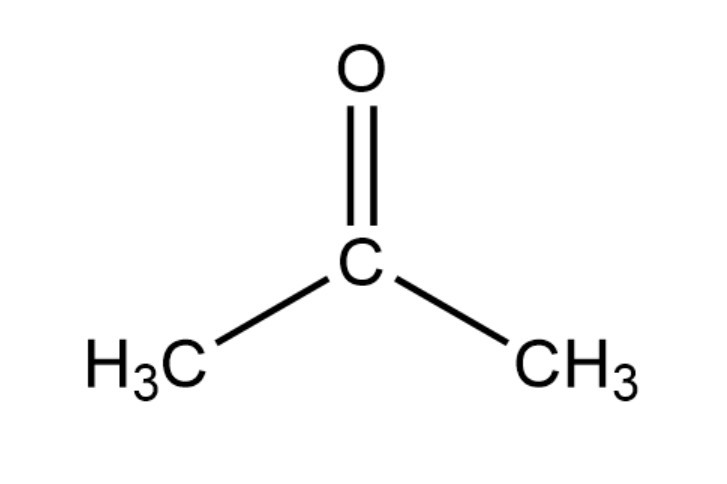  p>丙酮(acetone),又名二甲基酮,是一种有机物,分子式为c sub>3 /sub>