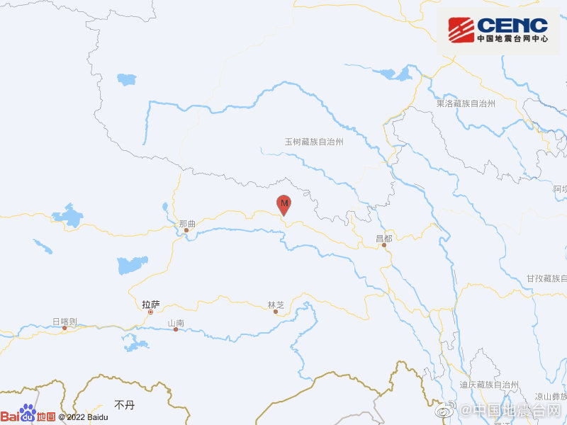 2022年10月8日巴青3.2级地震