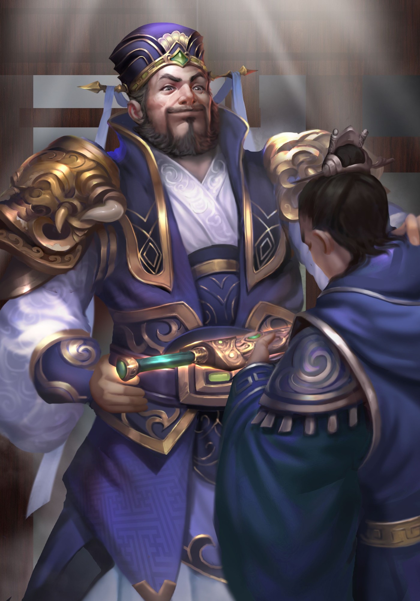  p>吕虔是由 a target="_blank" href="/item/游卡桌游/9272487" data