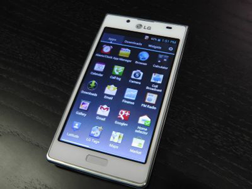  p>lg optimus l7 p705是智能手机,通讯机器,外观设计 直板式,主屏