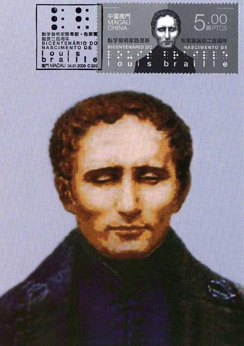  p>路易斯·布莱叶(louis braille,1809年1月4日——1852年1月6日),生