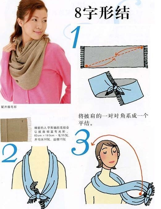 href="/item/围巾/1216" data-lemmaid="1216">围巾 /a>各种打结方法