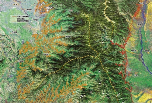 river line,qinling-huaihe line,简称秦淮线)是中国地理区分北方地区