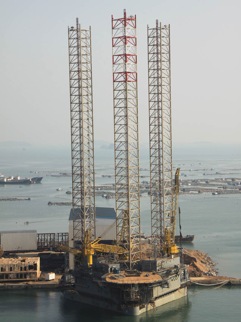 自升式修井作业平台