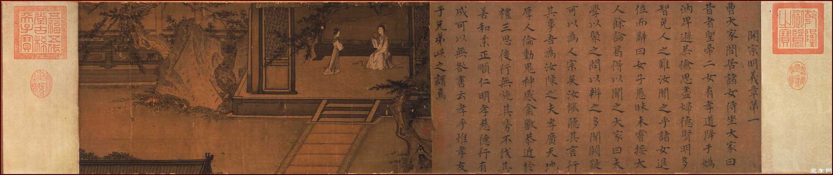 宋马和之孝经图