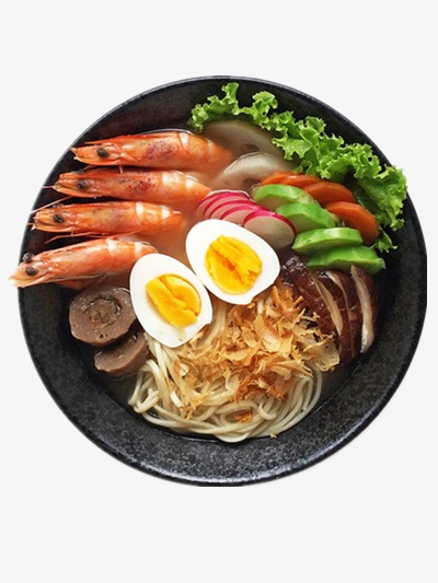 海鲜荷包鸡蛋面