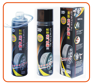 轮胎充气补漏剂