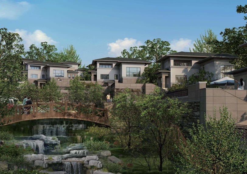 身处浮烟山,居于城市半山贵脉,居潍坊制高点,于山间俯瞰整座城市