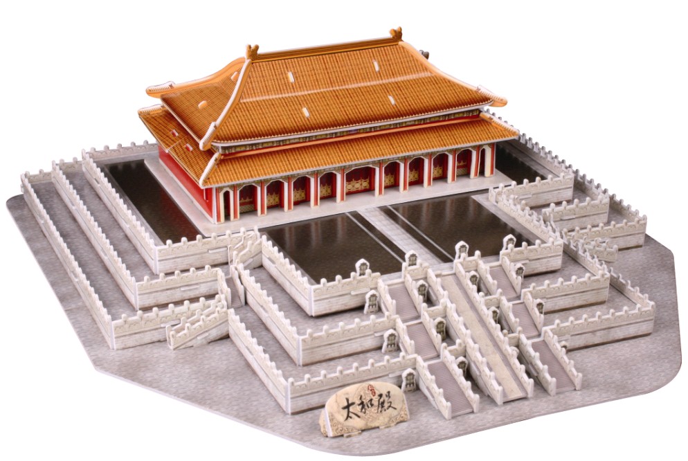 q书架·爱拼·3d益智手工:太和殿