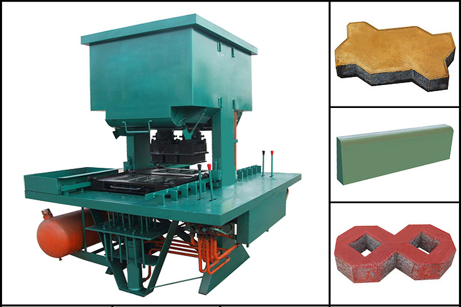  p>液压砖机以液压传动为生产动力,静音,静压模式.