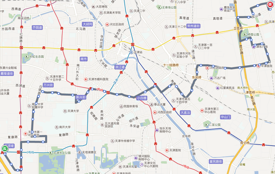 天津公交847路