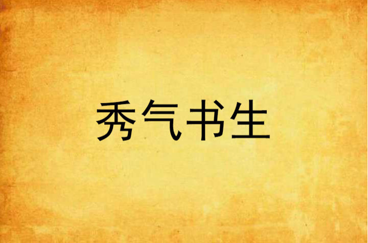 秀气书生