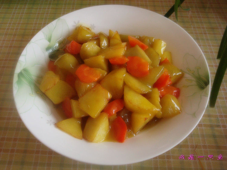 雪莲果小炒
