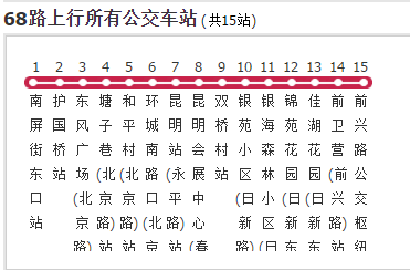昆明公交68路