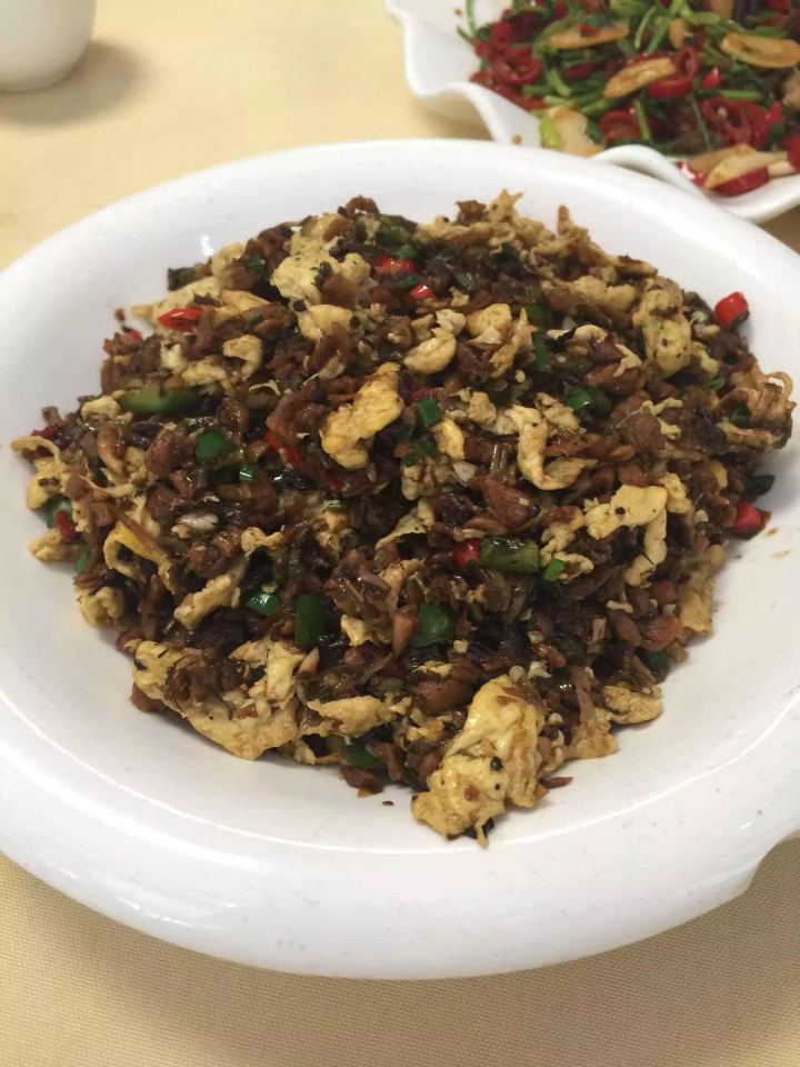 梅干菜炒鸡蛋