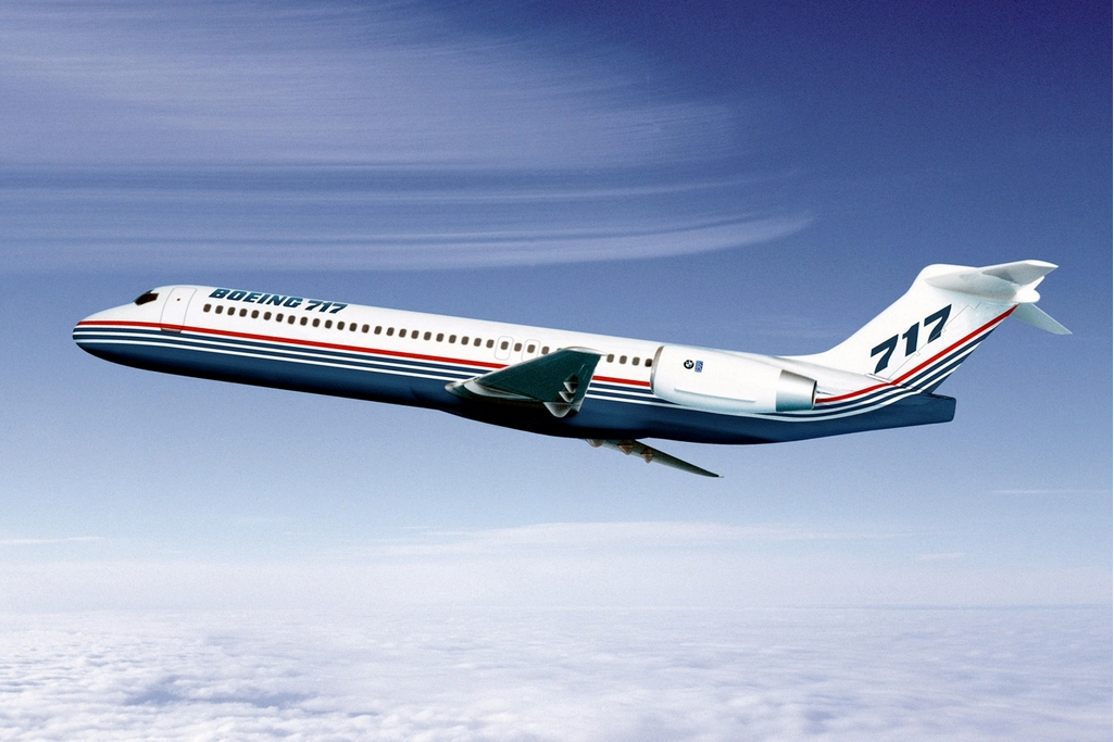 波音717飞机