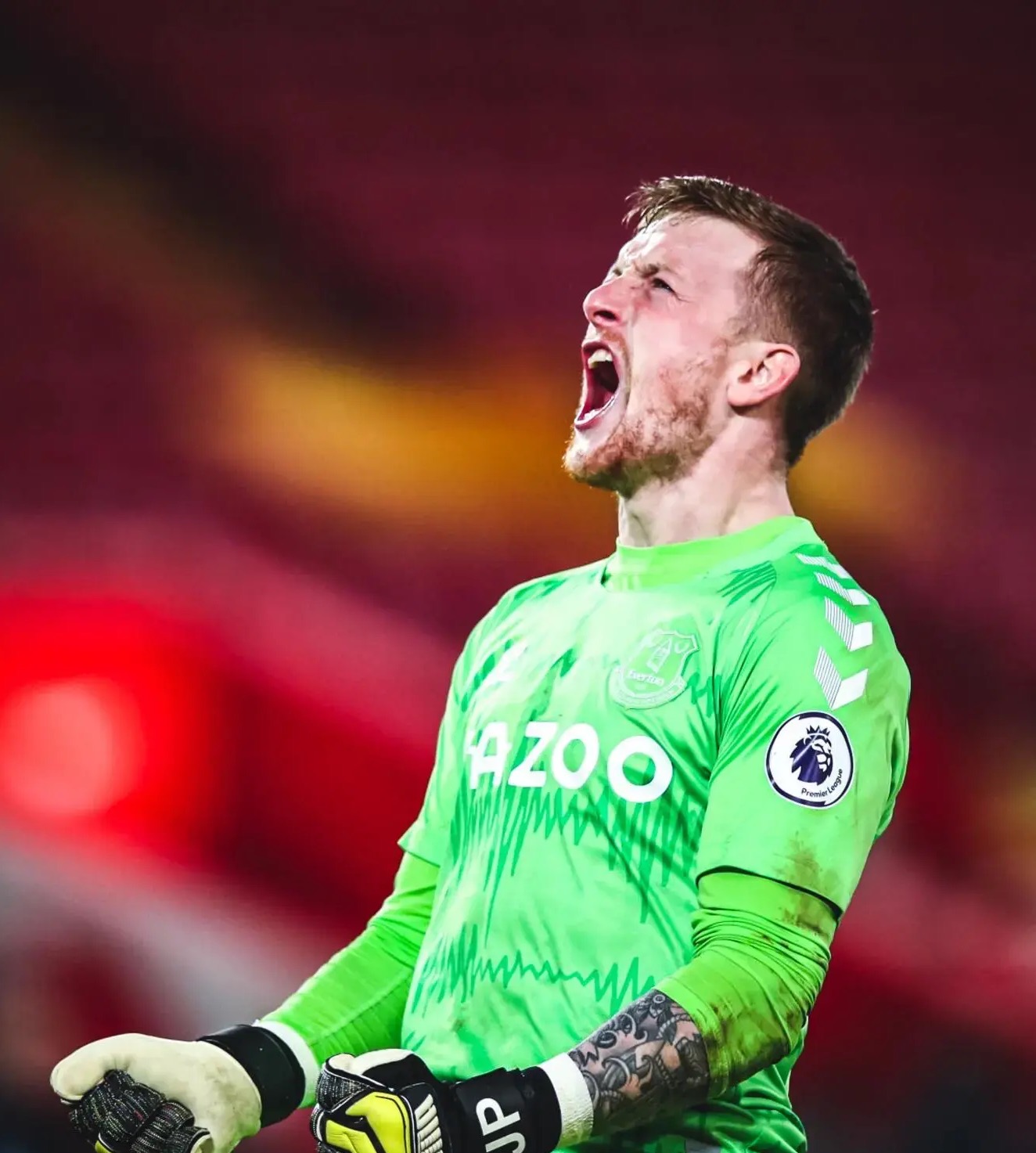  p>乔丹·皮克福德(jordan pickford),全名乔丹·李·皮克福德(jordan
