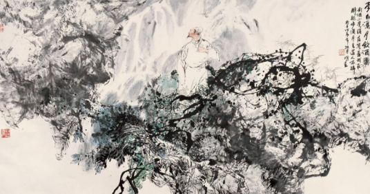 李白饮酒图_百度百科