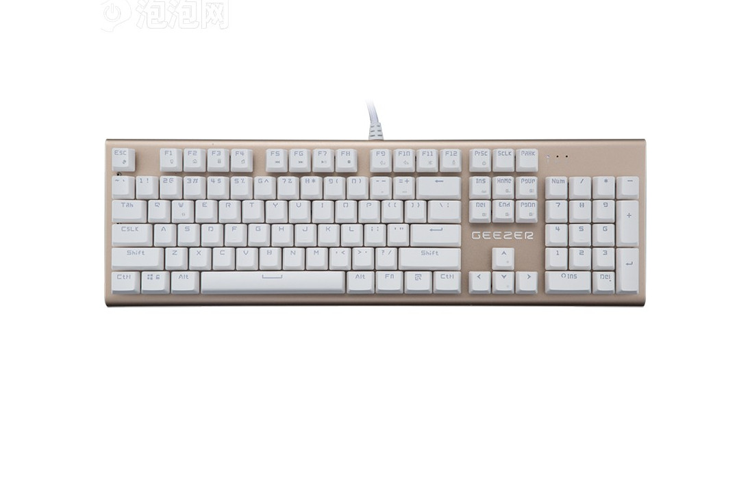 geezer gs2征服者全彩背光游戏机械键盘