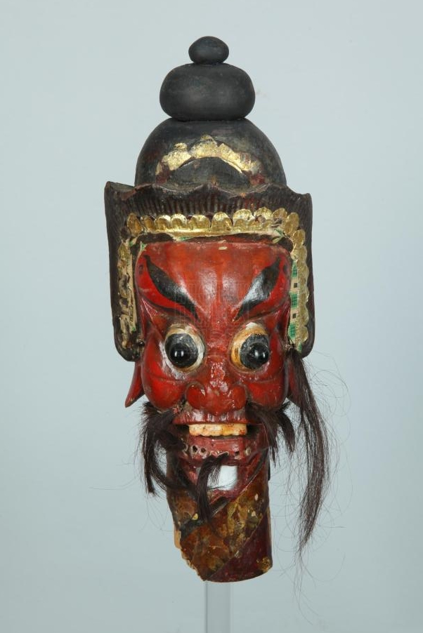 清傩戏"傩公母"面具