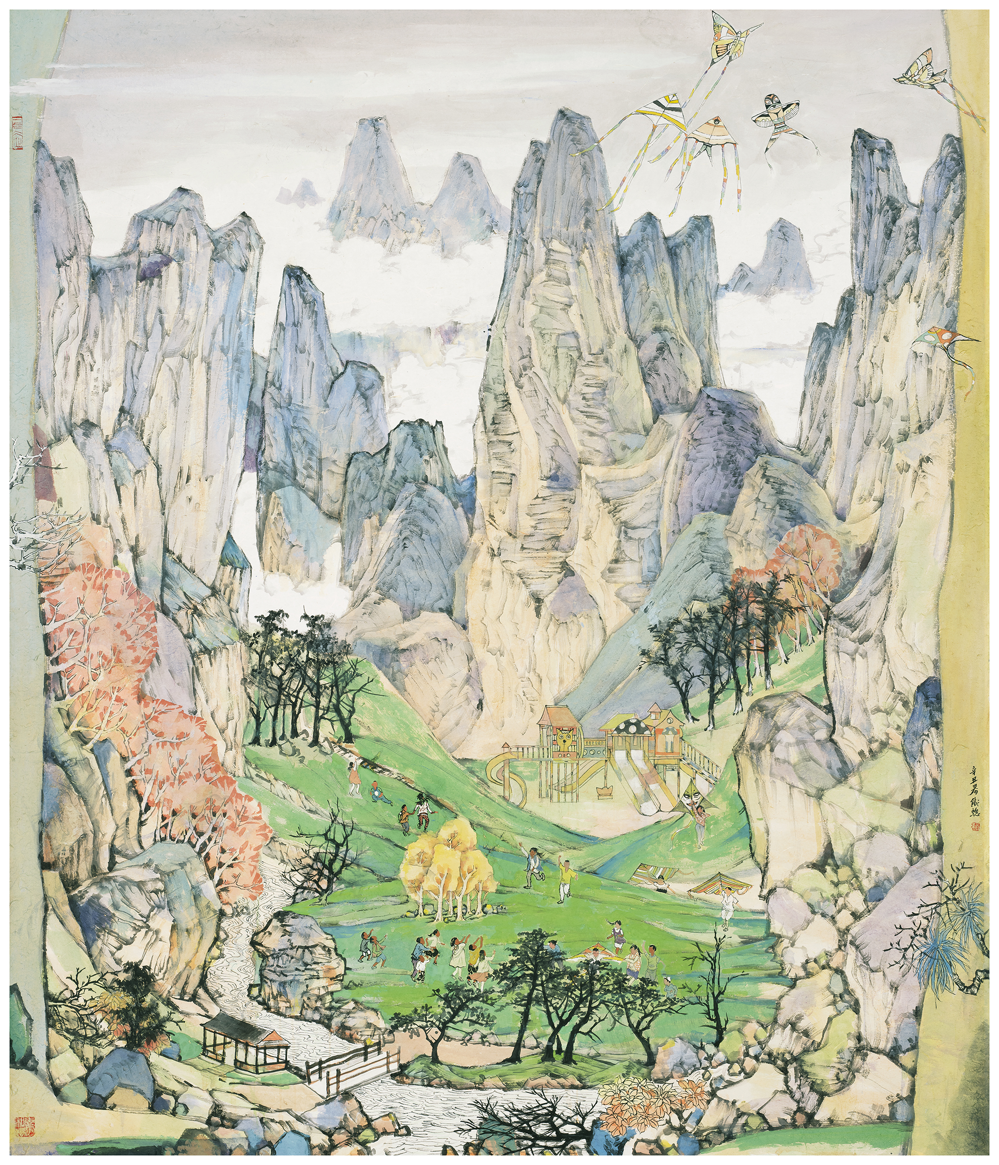  p>赖铁骢1977年生,广东普宁人,2003年毕业于广州美术学院国画系获