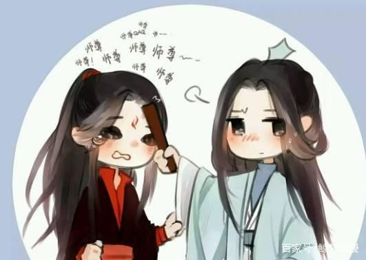墨香铜臭小说中的名场面，蓝湛醉酒花城练字，冰妹哭唧唧_百科TA说