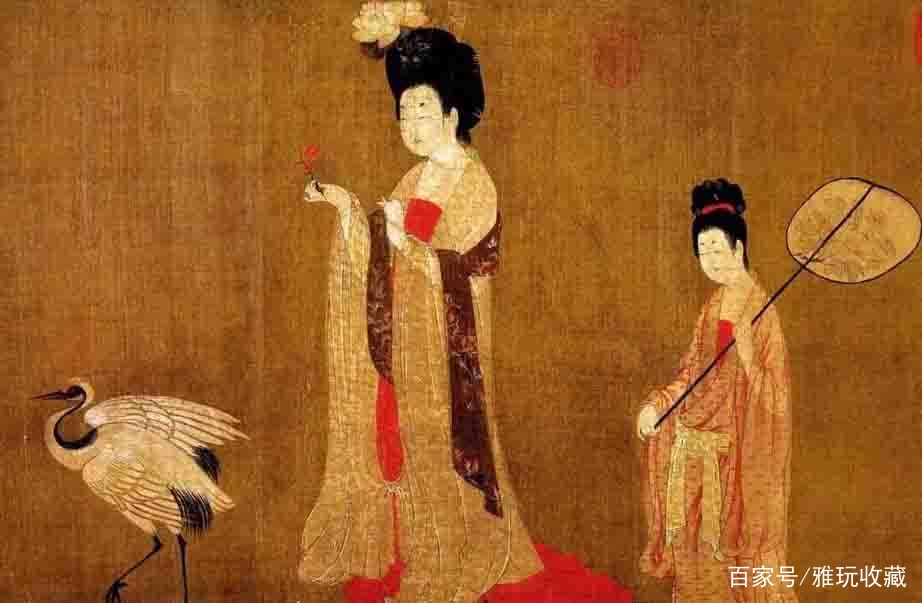 唐代仕女图的精品画作，当推周昉的《簪花仕女图》_百科TA说