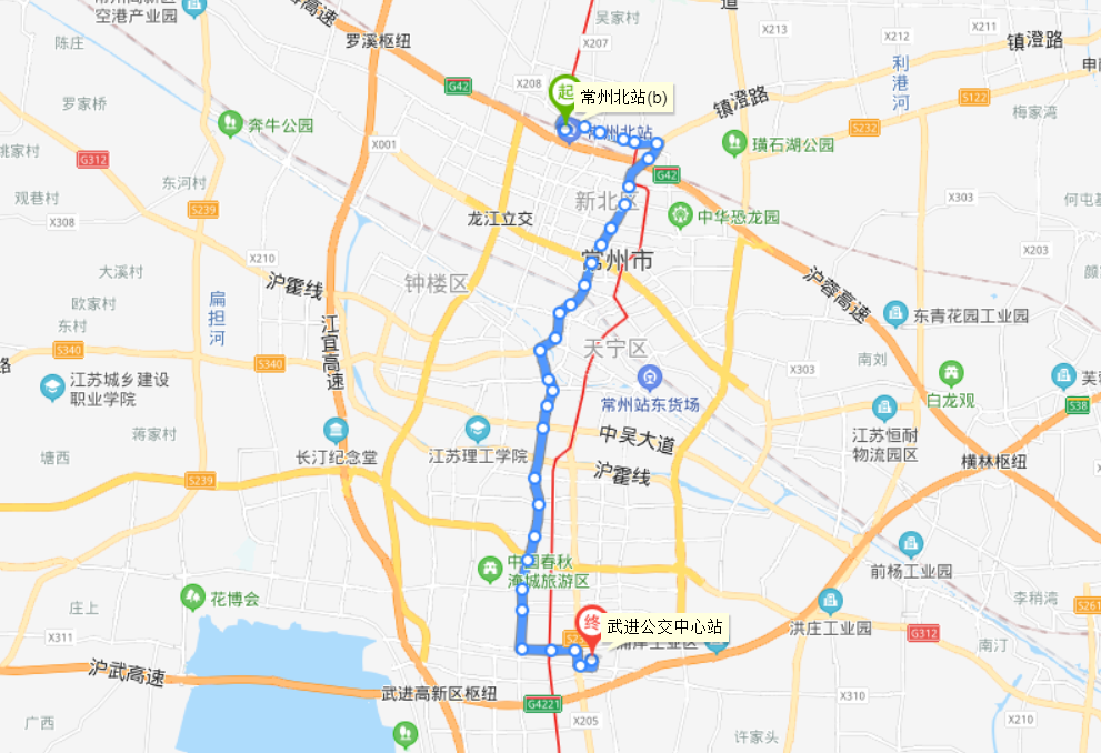 常州公交b1路