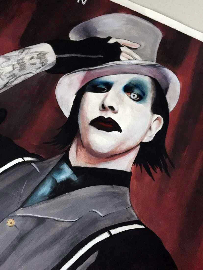  p>玛丽莲·曼森(marilyn manson),1969年1月5日出生于美国 a target=