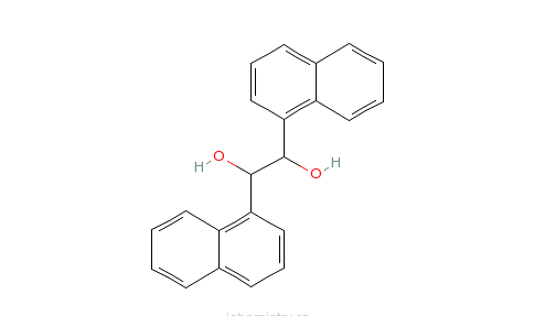 1,2-二(1-萘基)-1,2-乙二醇是一种化学物质,分子式是c22h18o2. /p>