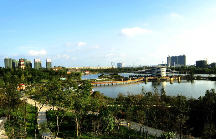 青白江凤凰湖湿地公园