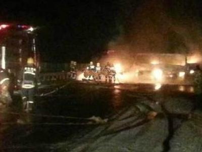 1·16荣乌高速莱州段4车相撞事故