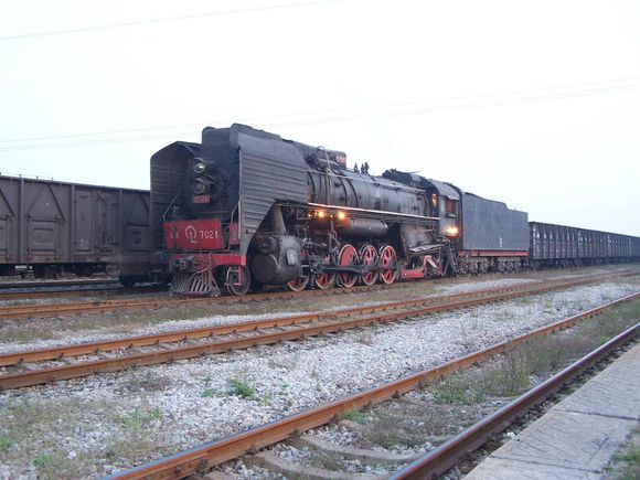 前进型蒸汽机车