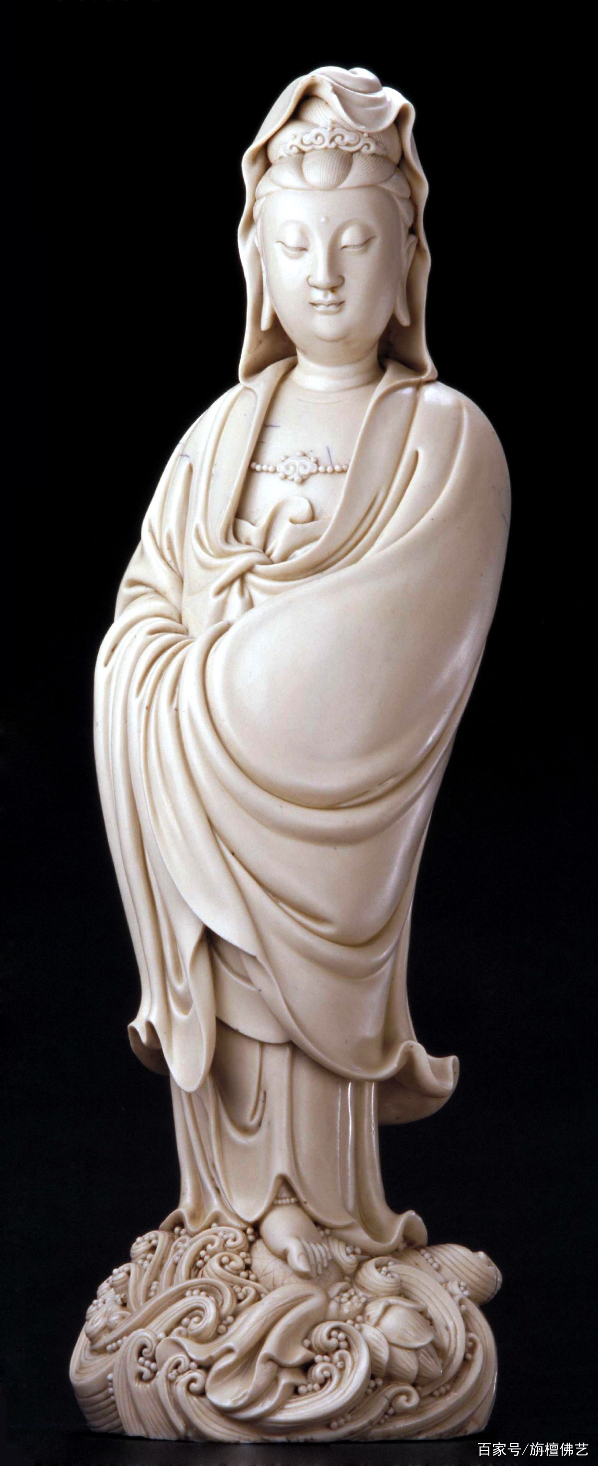 令人窒息的圣洁之美，世界各地收藏的德化白瓷观音像_百科TA说