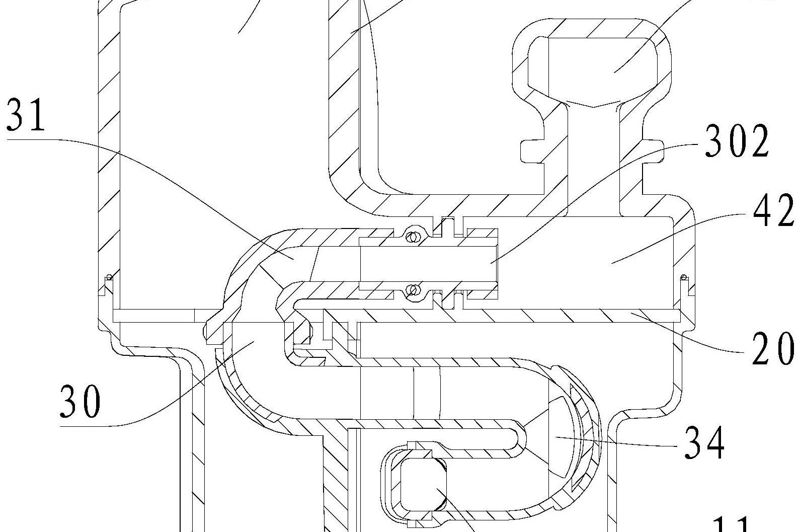 吸气消音器和具有其的压缩机